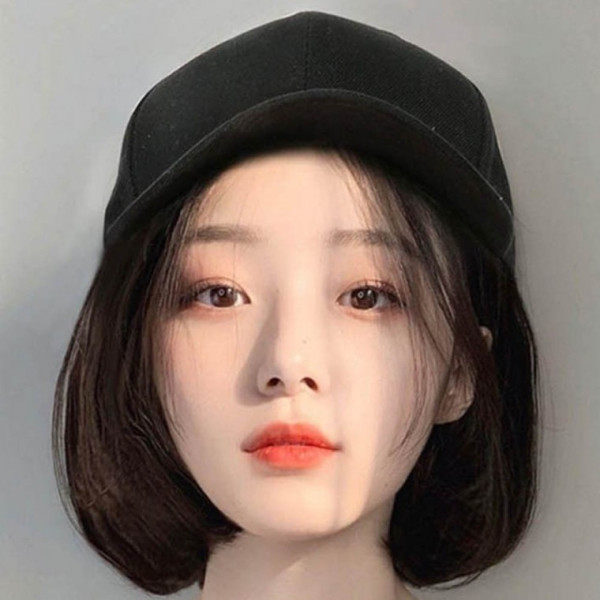 알파벳 포인트 심플한 숏캡 여름 커플 아이템 단체 모자 추천 얼굴 작아 보이는 볼캡 사이즈 조절가능