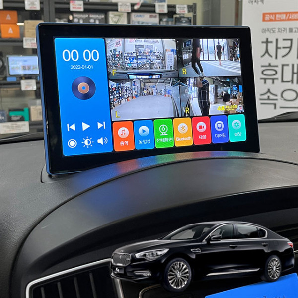 더뉴K9 제임스P 10.1인치 4채널블랙박스