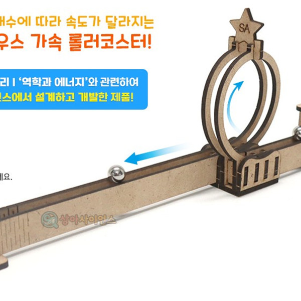 (SA) DIY 가우스 가속 롤러코스터 (1인용)