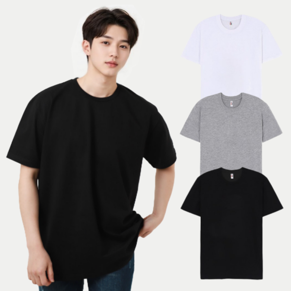 데일리 남녀공용 30수 소프트 라운드[방글라데시제조]