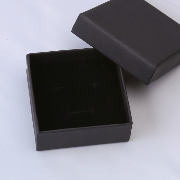 주얼리 케이스 무광블랙 7cmX7cm