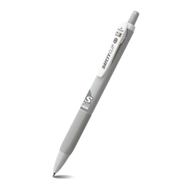마이펜 세이프티클립S 볼펜 0.7mm 쿨그레이