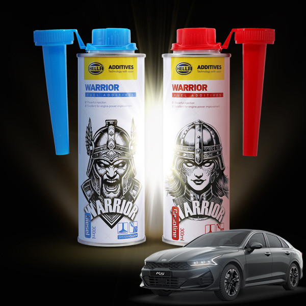 K5DL3 가솔린,디젤 프리미엄 연비향상 헬라 워리어 연료첨가제 300ML
