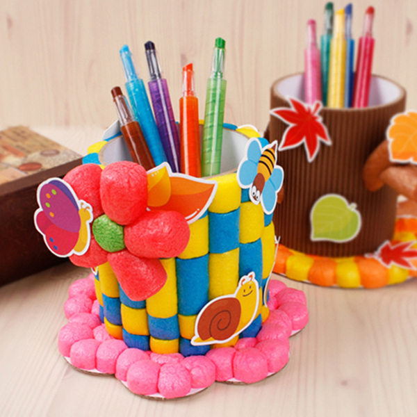 (PL) 플레이콘 연필꽂이-꽃