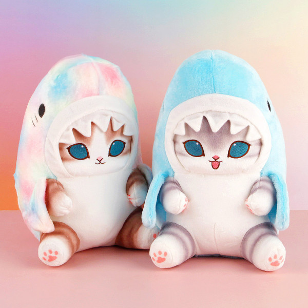 모후샌드 파스텔 상어냥 BIG 봉제인형 28cm-랜덤