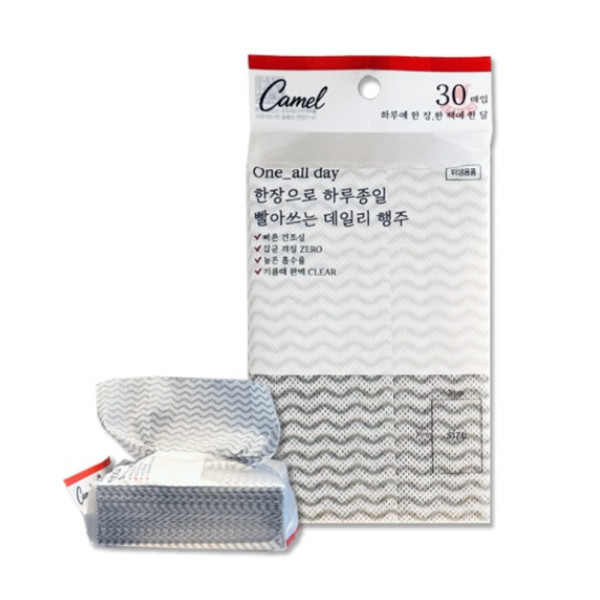 빨아쓰는 행주 티슈형 30매