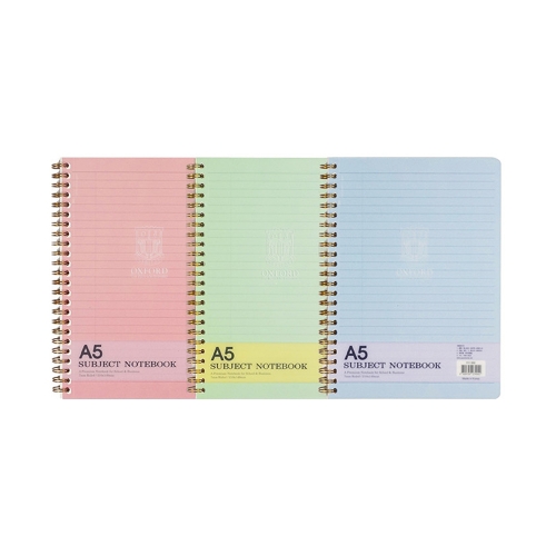 옥스포드 3000 서브젝 절취스프링노트 A5 좌철 BN14B5 5P