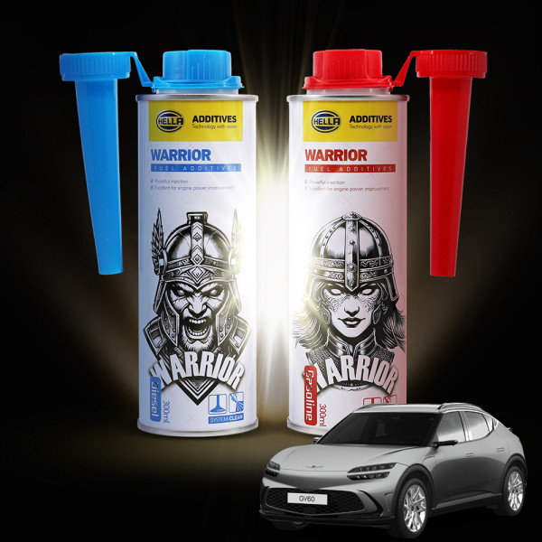 GV60 가솔린,디젤 프리미엄 연비향상 헬라 워리어 연료첨가제 300ML