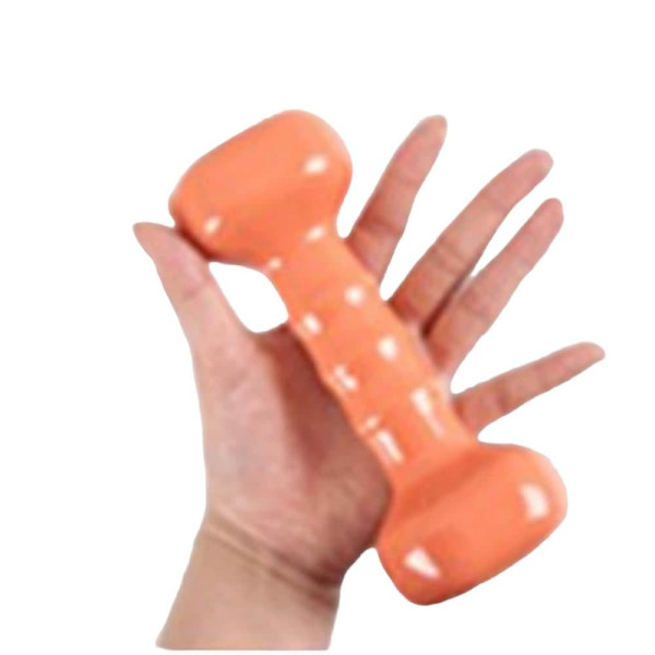 PVC 삼각 아령 2kg 밀키오렌지