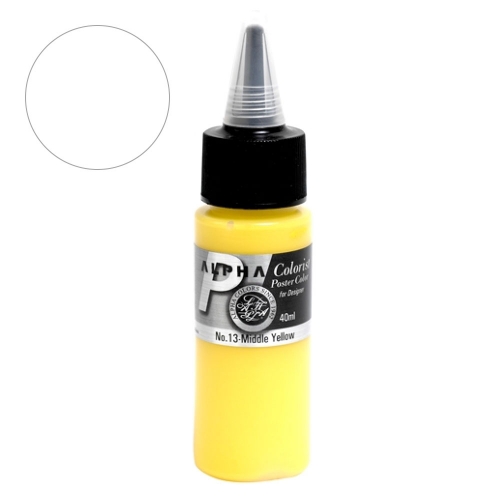 알파 컬러리스트 포스터물감 40ml 11 화이트 실기전용