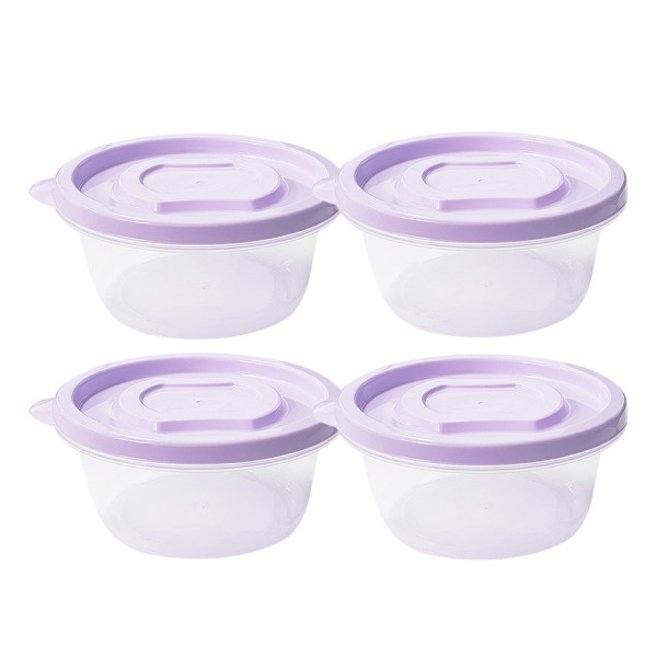 이라이프 튼튼 간편 보관용기 원형 190ml 4개입