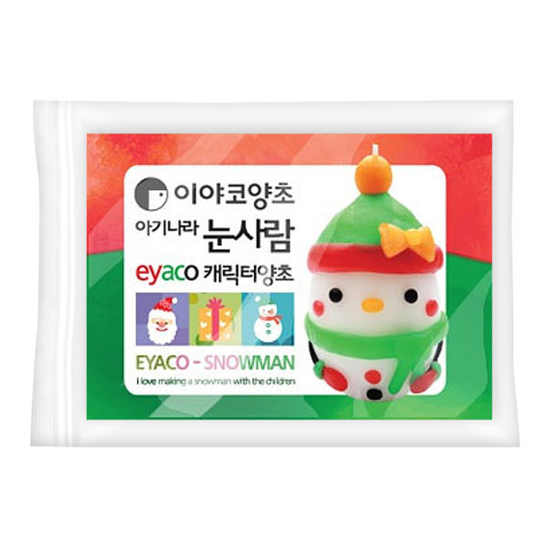 TNB 이야코 아기나라 눈사람 양초만들기