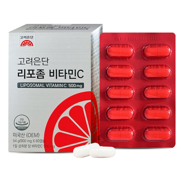 고려은단 리포좀 비타민C 900mg 60캡슐 1개 2개월분
