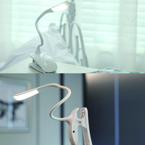 학생 공부방 LED 스탠드 집게형 침대 스탠드 거치대