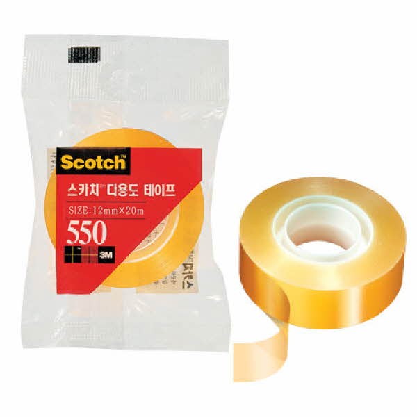 3M 스카치다용도테이프리필 550(12mmx20M)