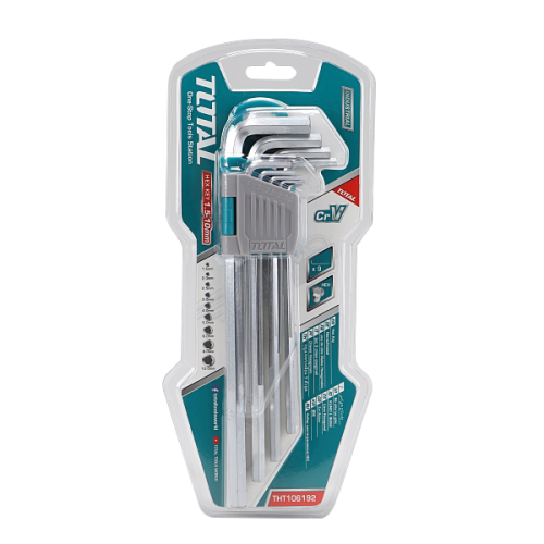 TOTAL L렌치 세트 육각 9PCS1 5 10MM 롱타입 고급형THT106192