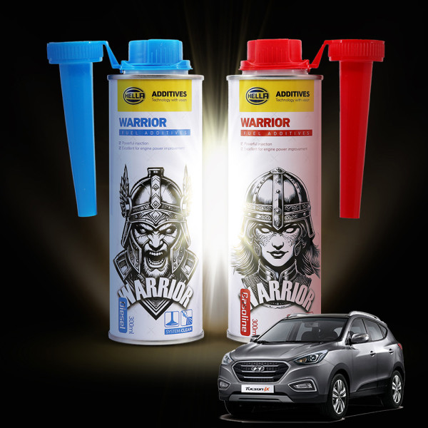 뉴투싼IX 가솔린,디젤 프리미엄 연비향상 헬라 워리어 연료첨가제 300ML