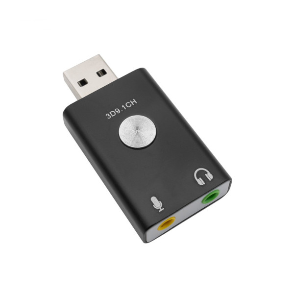 USB 9.1채널 오디오 컨버터 사운드카드
