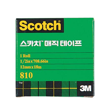 3M)스카치 매직테이프 리필(810R/12x18m)