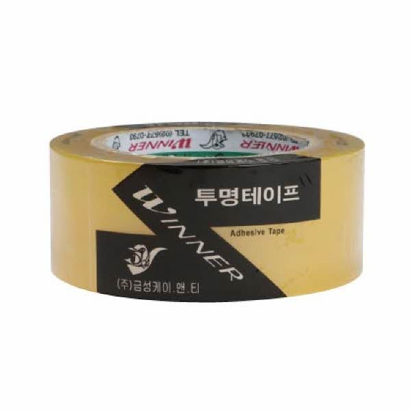 산업용 투명 OPP 대용량 테이프 48mm x 80M
