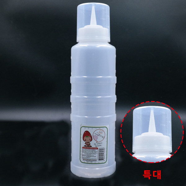 ALS 실리콘패킹 잘라쓰는 뚜껑 소스병 특대형700ml