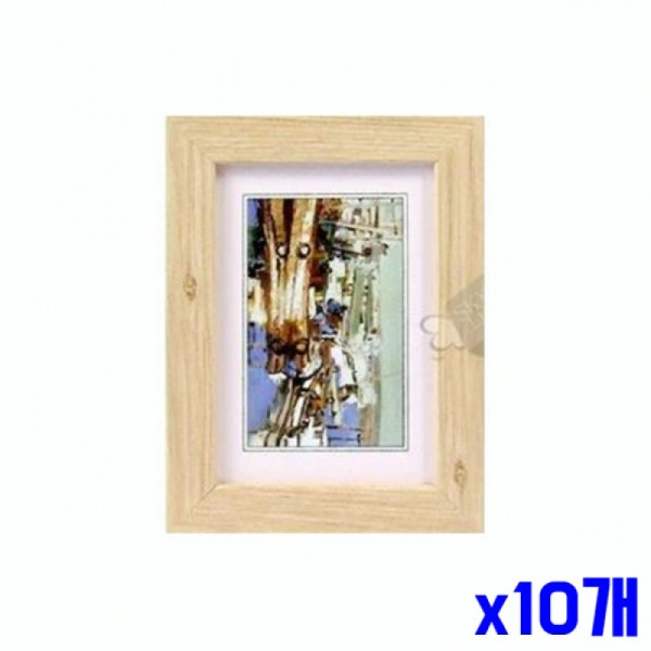 내추럴우드 원목 탁상용 액자 11.5x15cm x10개