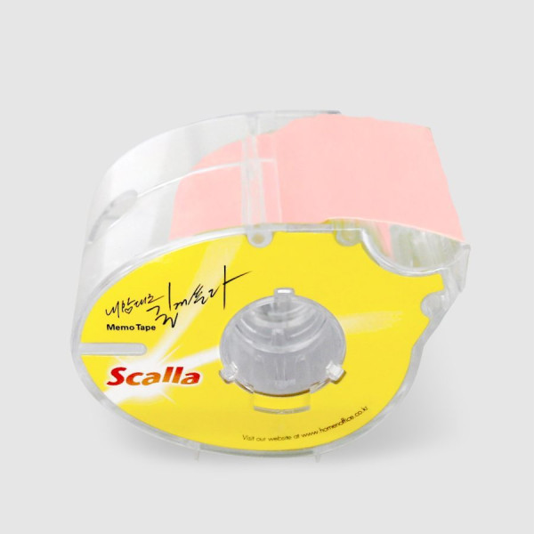 SCALLA 메모테이프 48D 핑크