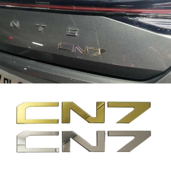 K1241 현대 아반떼 CN7 아크릴 레터링 엠블럼 스티커 뱃지
