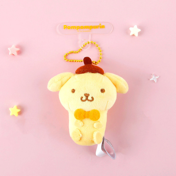 산리오 폼폼푸린 미니 가방고리 6cm
