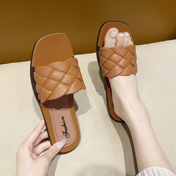 MISO 깔끔한 와플 짜임 디자인 캐주얼 여름 슬리퍼 SL700