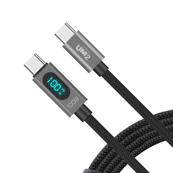디스플레이 케이블 CtoC타입 고속충전 케이블 PD 100W 1.2M