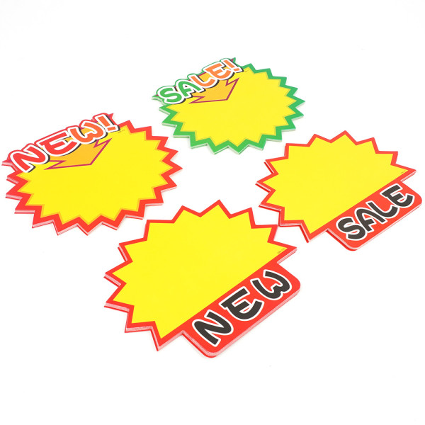 NEW SALE 톱니모양 쇼카드 10P