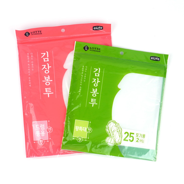 롯데 김장봉투 2매입 대용량
