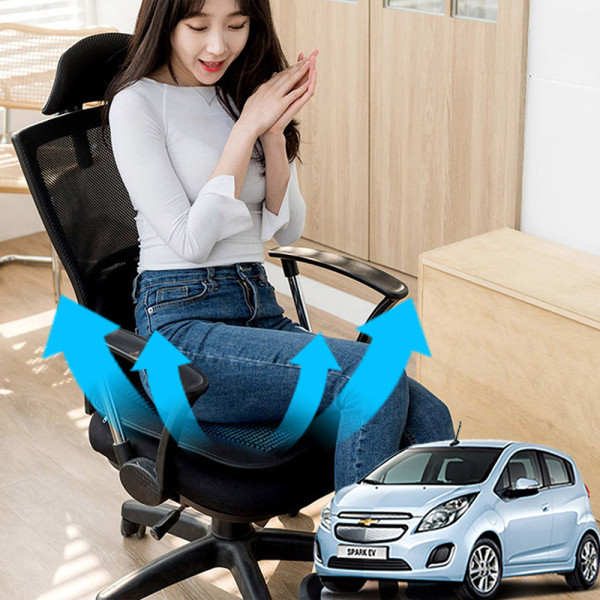스파크EV 시원한쿨링팬 메쉬 쿨링방석 호환