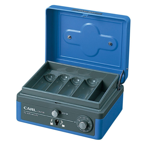 CARL 미니금고 CB-8100 블루,핑크