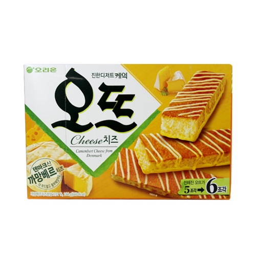 오리온 오뜨 치즈 6개입 144g