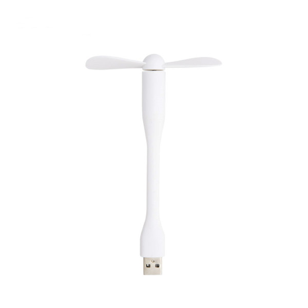 컴팩트 USB 선풍기 플렉시블 화이트