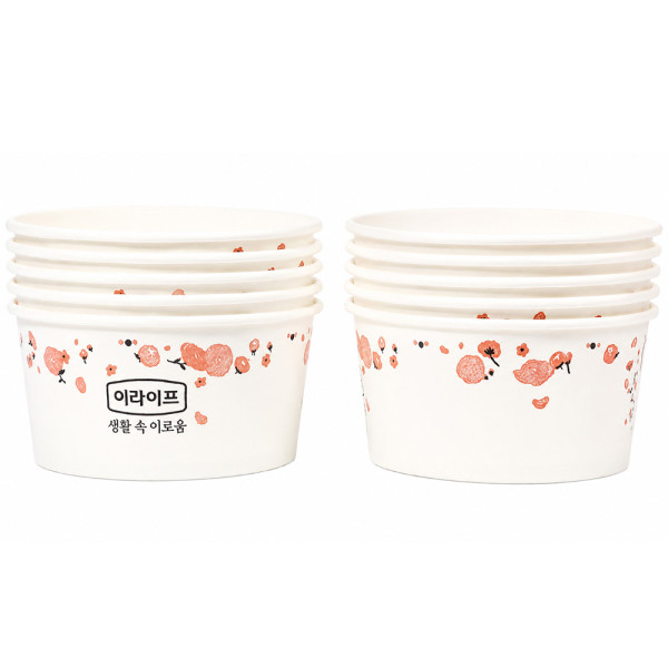 이라이프 분식용기 520ml 10개입