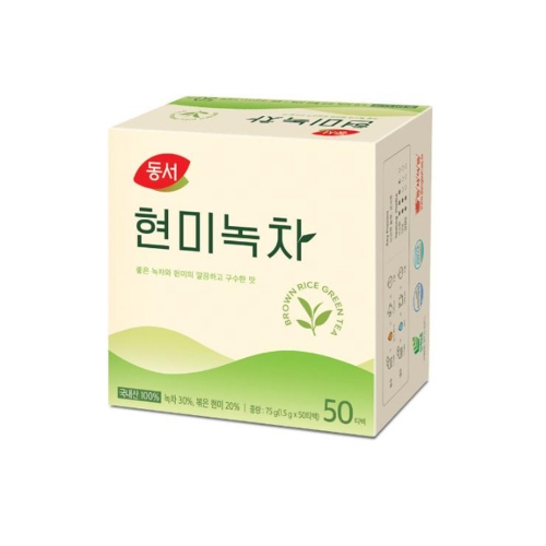 동서 현미녹차 50T박스 75g