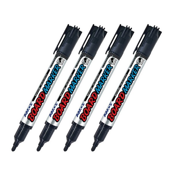 아모스 보드마카 흑 (12EA)(0.5mm-1.0mm 흑색 12EA)