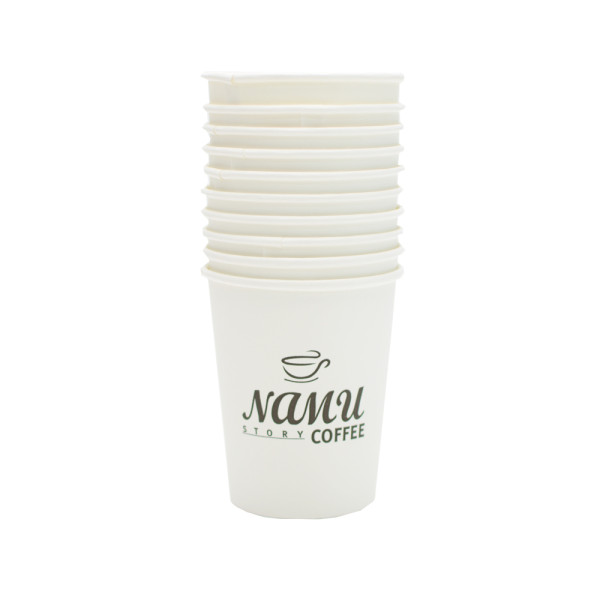 일회용 종이컵 핫컵 커피컵 300ml 10개입