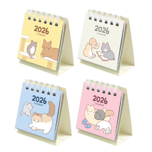 2026 냥냥 쪼꼬미 미니달력 (4개)