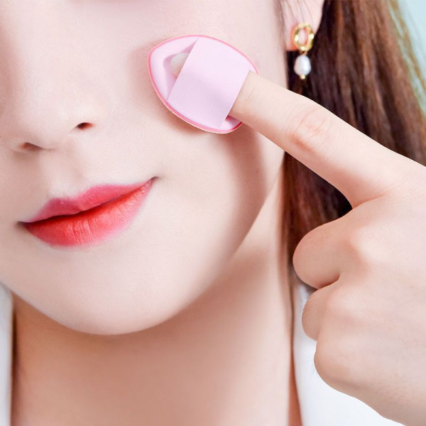 손가락 미니 퍼프 (핑크)