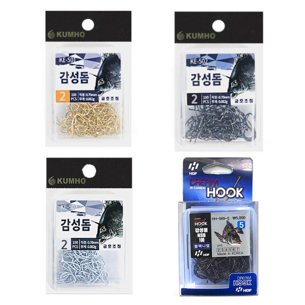 해동조구사 HH-569 KE-501 감성돔 지누 감시 대용량 덕용 바늘 벌크 채비