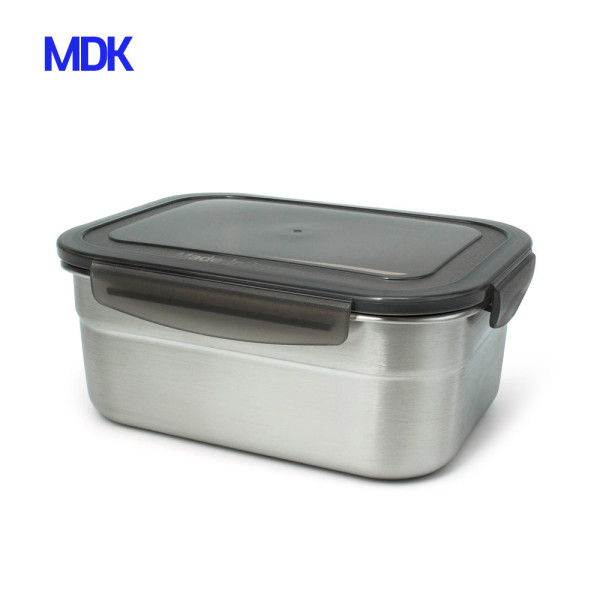 스텐반찬통직사각 밀폐용기 스텐레스반찬통 1080ml