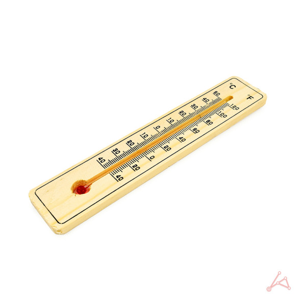 원목 온도계 (화씨 섭씨)