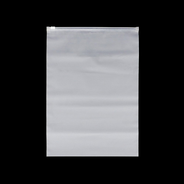1P 반투명 PVC 지퍼백 파우치 25x35cm
