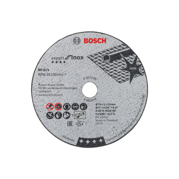 스텐용 절단석 76mm 5pcs GWS10.8-76V-EC용