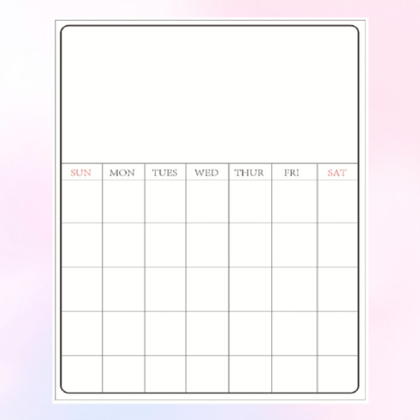 실용적 냉장고 자석 메모 화이트보드 주방용
