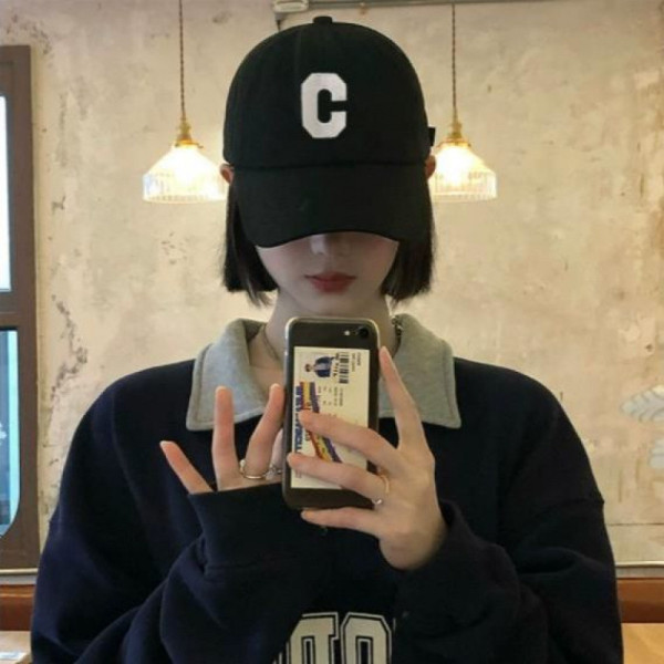 블로카 대두 볼캡 c로고 야구 모자 빅사이즈 65cm 모자 스포츠 외출 여행 커플